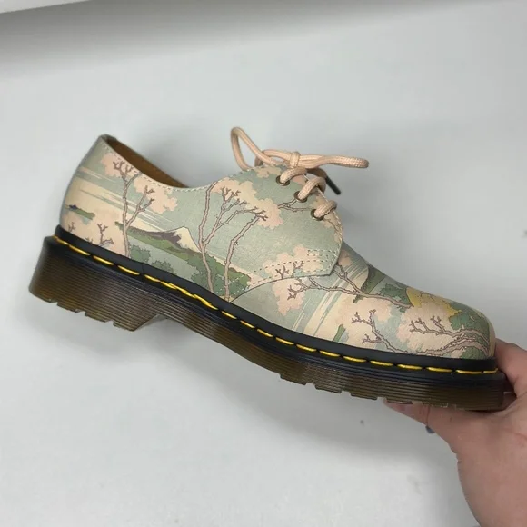Dr. Martens x The Met 1461 Fuji leather shoes NWOT - Picture 2 of 9